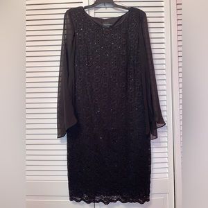 Connected apparel dress